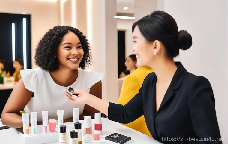 뷰티컨설턴트 주요 고객 관리 사례 연구 - **Luxurious Personalized Spa Experience:**
    "A serene and opulent spa treatment room, bathed in w...