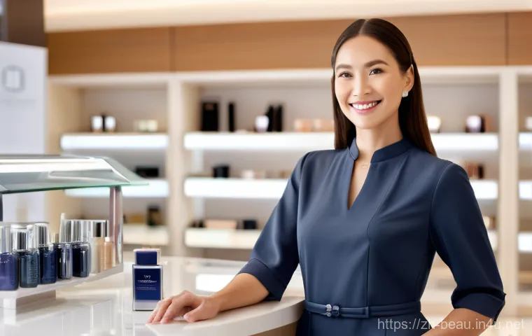 뷰티컨설턴트 라이프스타일과 직업 - Prompt 1: The Dedicated Beauty Consultant**