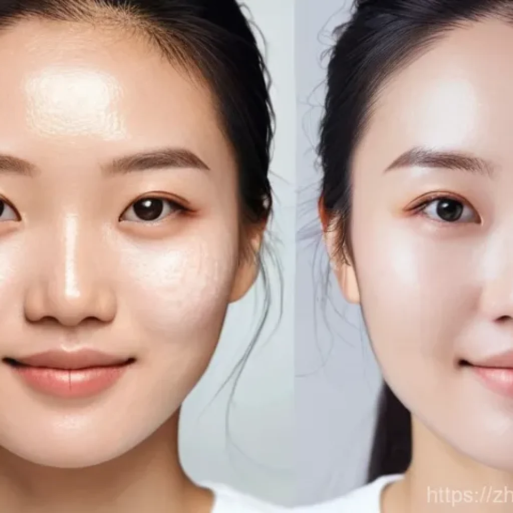 뷰티컨설턴트 컨설팅 사례 연구 - **Prompt 1: Xiaoya's Radiant Skin Transformation**
    "A vibrant young East Asian woman, mid-20s, w...