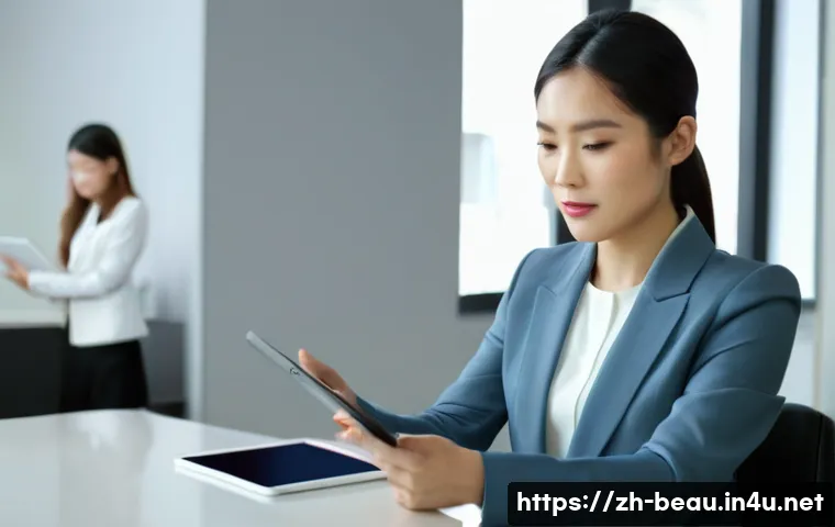 뷰티컨설턴트 HR과의 협상 방법 - **Prompt:** A confident young East Asian female beauty professional, dressed in a chic, modest busin...