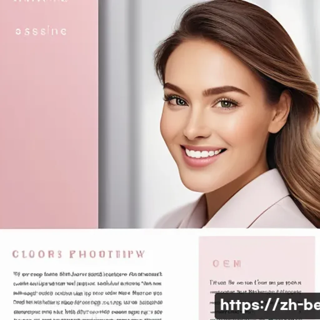 뷰티컨설턴트 자격증 포스터 제작 - A professional beauty consultant promotional poster design featuring a sophisticated and elegant col...