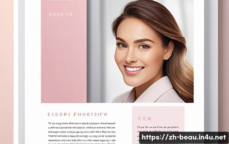 뷰티컨설턴트 자격증 포스터 제작 - A professional beauty consultant promotional poster design featuring a sophisticated and elegant col...