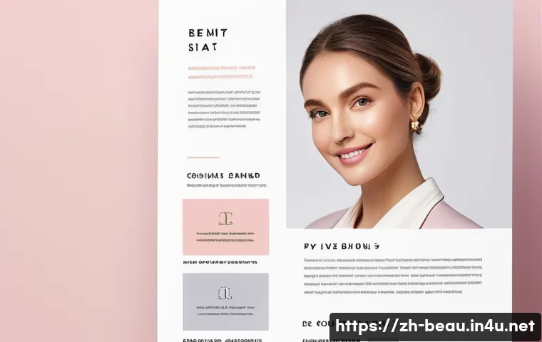 뷰티컨설턴트 자격증 포스터 제작 관련 이미지 2