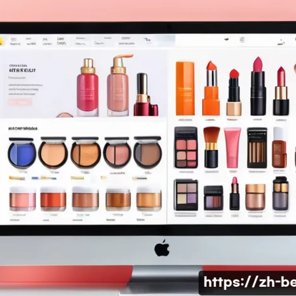 뷰티컨설턴트 커뮤니티 후기 공유 - A vibrant online beauty consultant community scene showing diverse members actively engaging in disc...