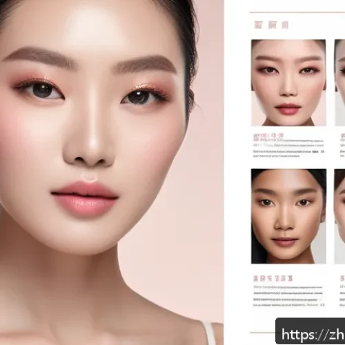 뷰티컨설턴트 포트폴리오 작성법 - A professional makeup artist&rsquo;s portfolio layout showcasing a unified visual style with soft pastel p...